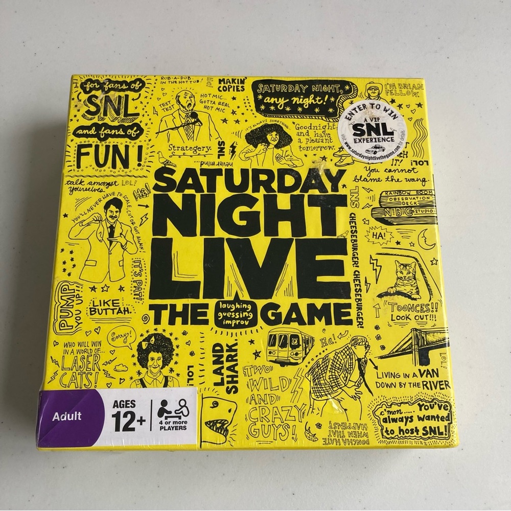 Saturday Night Live Game Sealed New Choose to play era 70’s-80’s-90’s or 2000’s